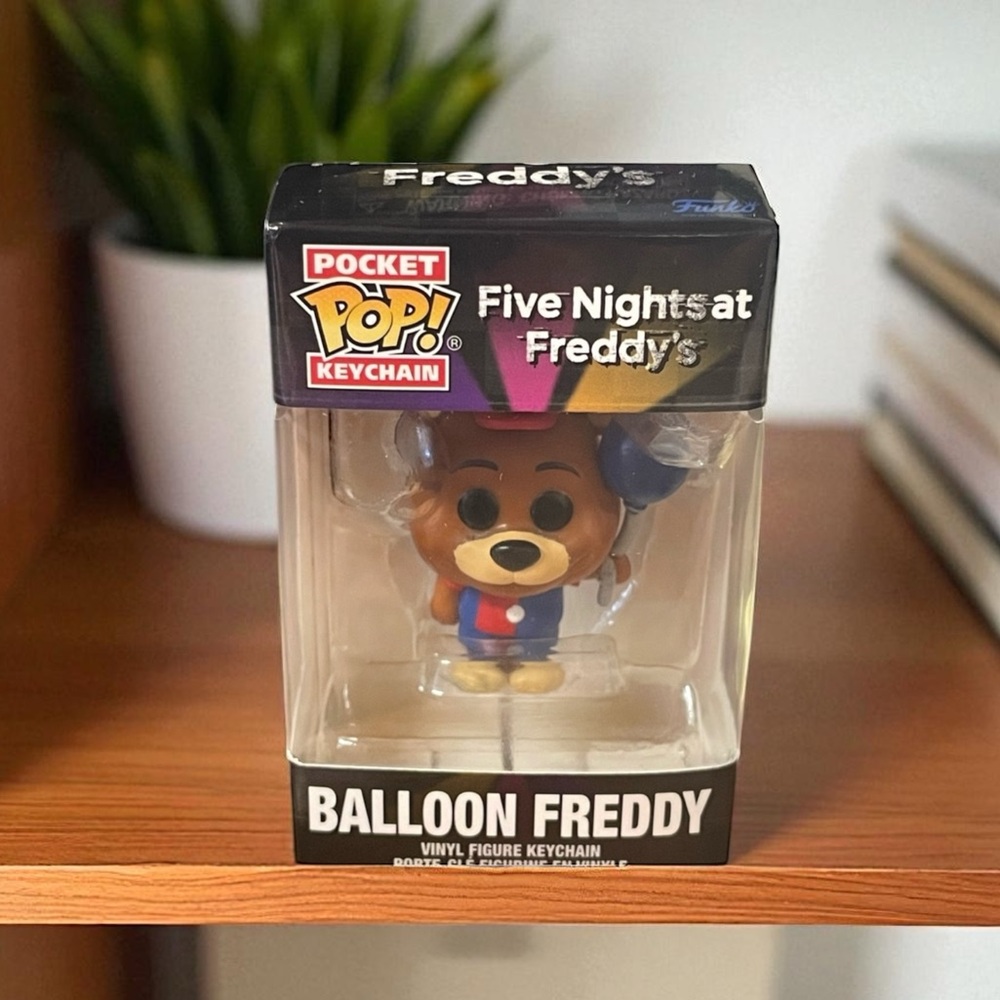 FUNKO POP Balloon Freddy Keychain
